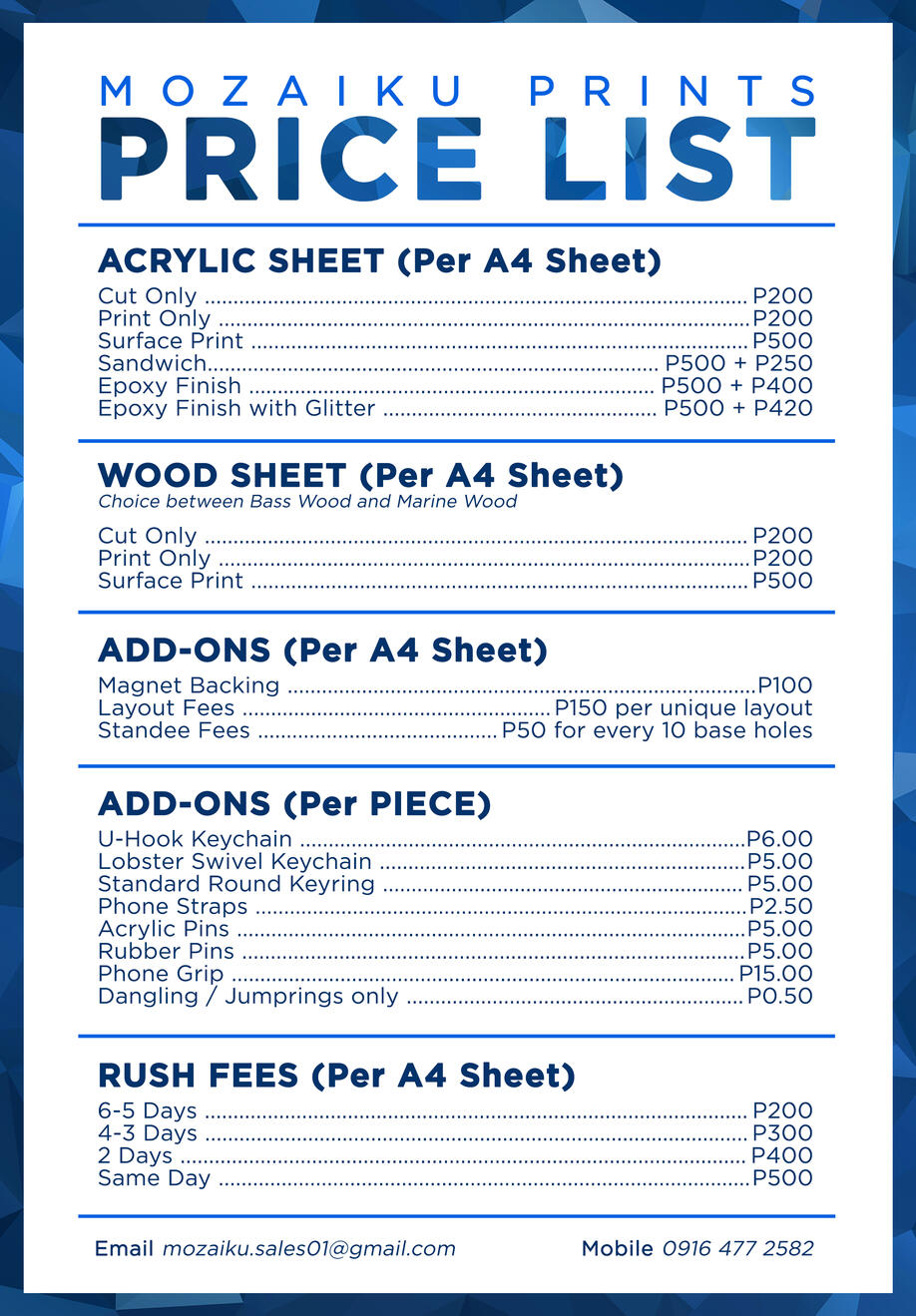 Pricelist Pricelist